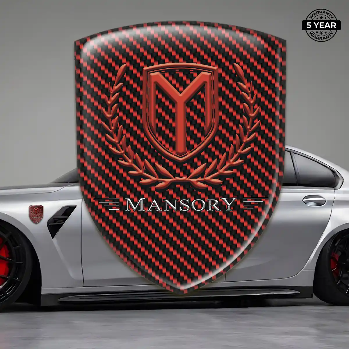 Mansory 3D Resin Sticker Noble Edition