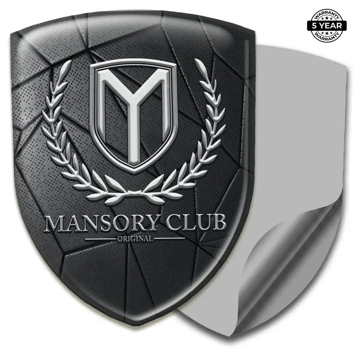 Mansory 3D Resin Sticker Premium Dome
