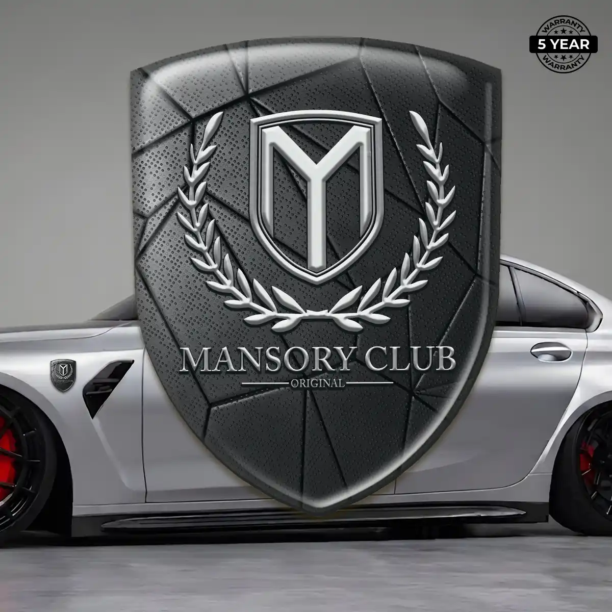 Mansory 3D Resin Sticker Premium Dome
