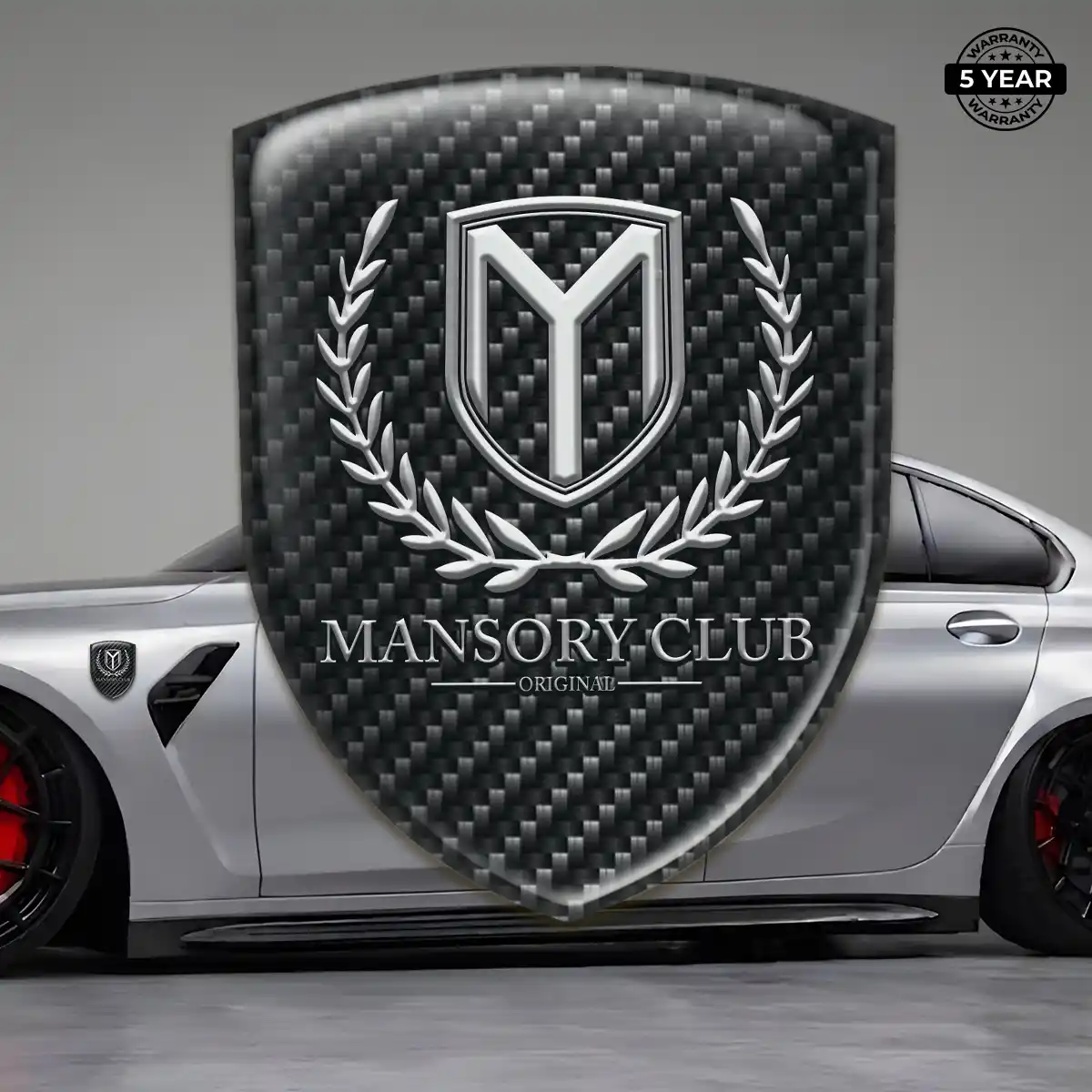 Mansory 3D Resin Sticker Prime Quality