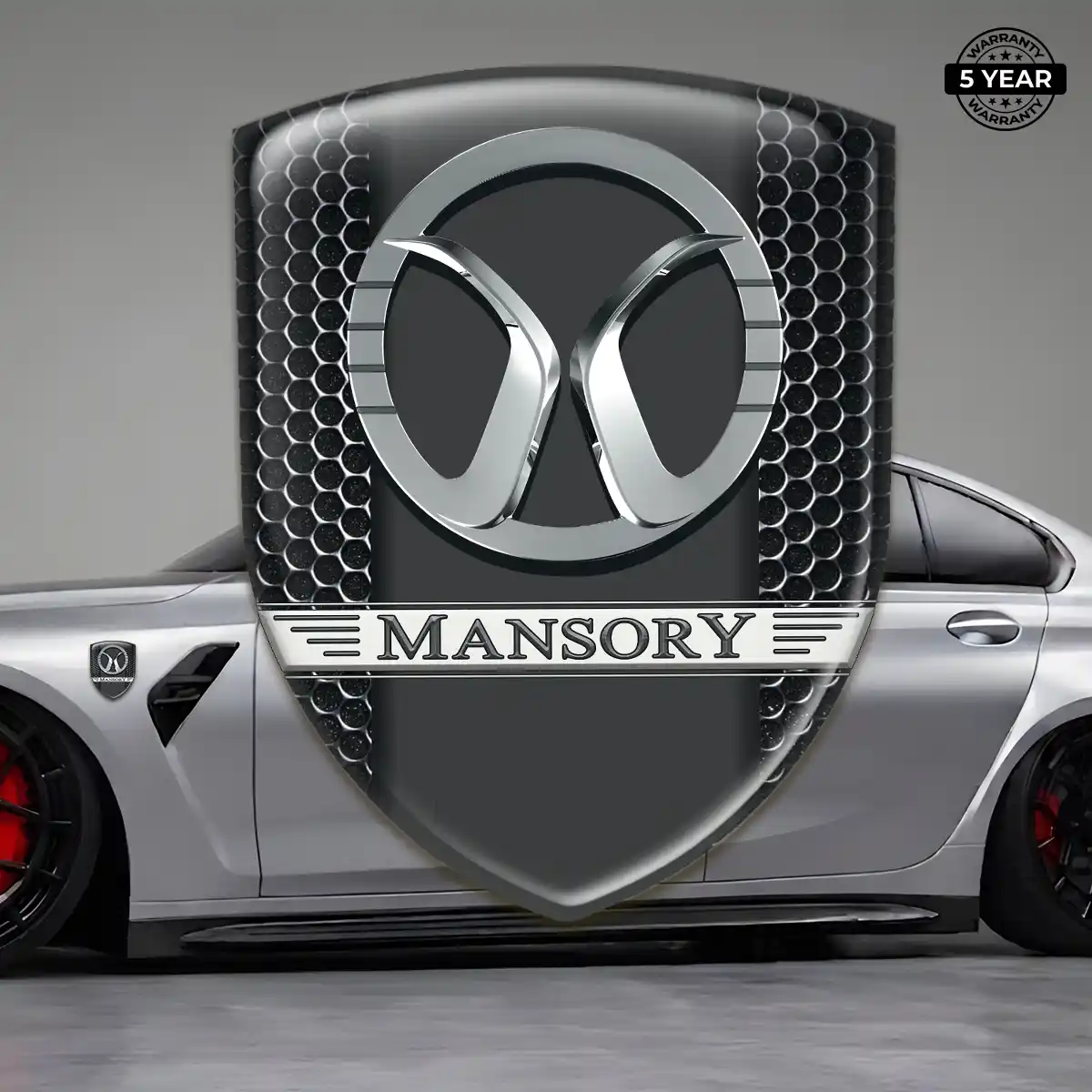 Mansory 3D Resin Sticker Signature Grade
