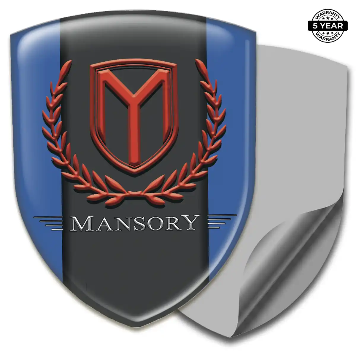 Mansory 3D Resin Sticker Sleek Style