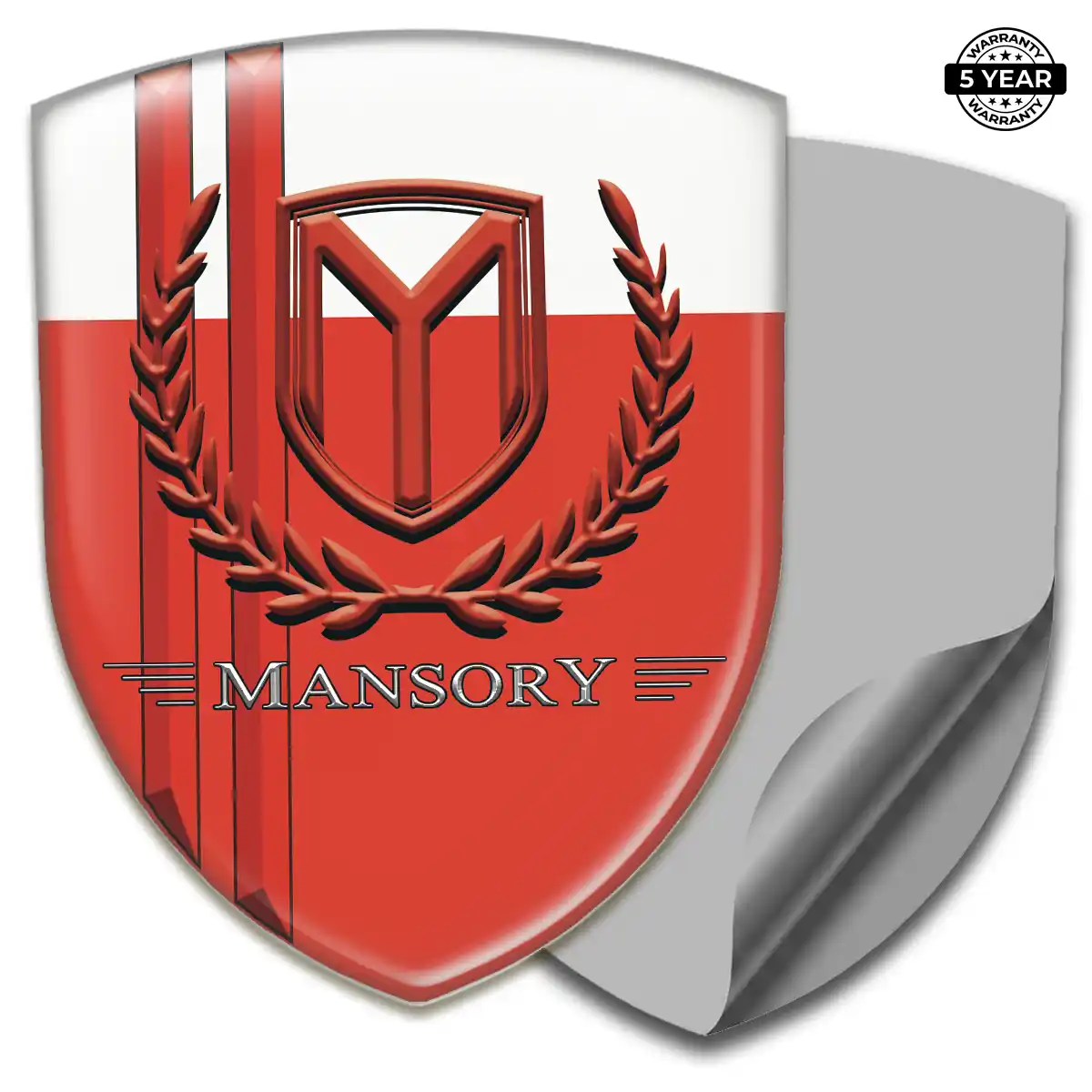 Mansory Automotive Emblem Sticker Deluxe Edition