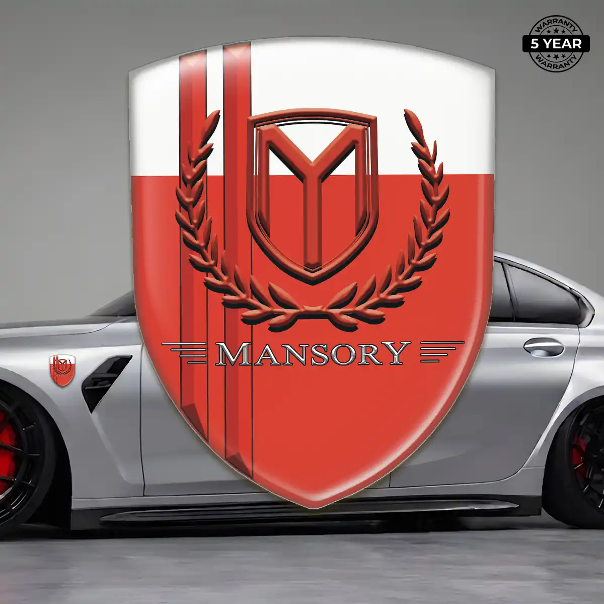 Mansory Automotive Emblem Sticker Deluxe Edition