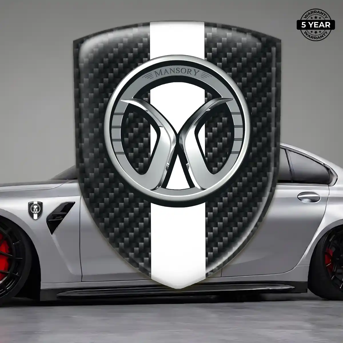 Mansory Automotive Emblem Sticker Elite Edition