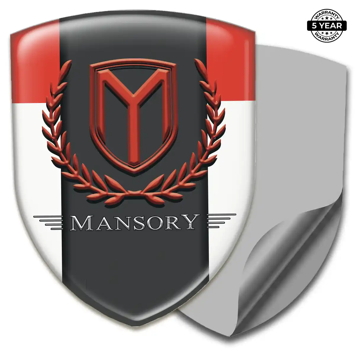 Mansory Automotive Emblem Sticker Noble Edition