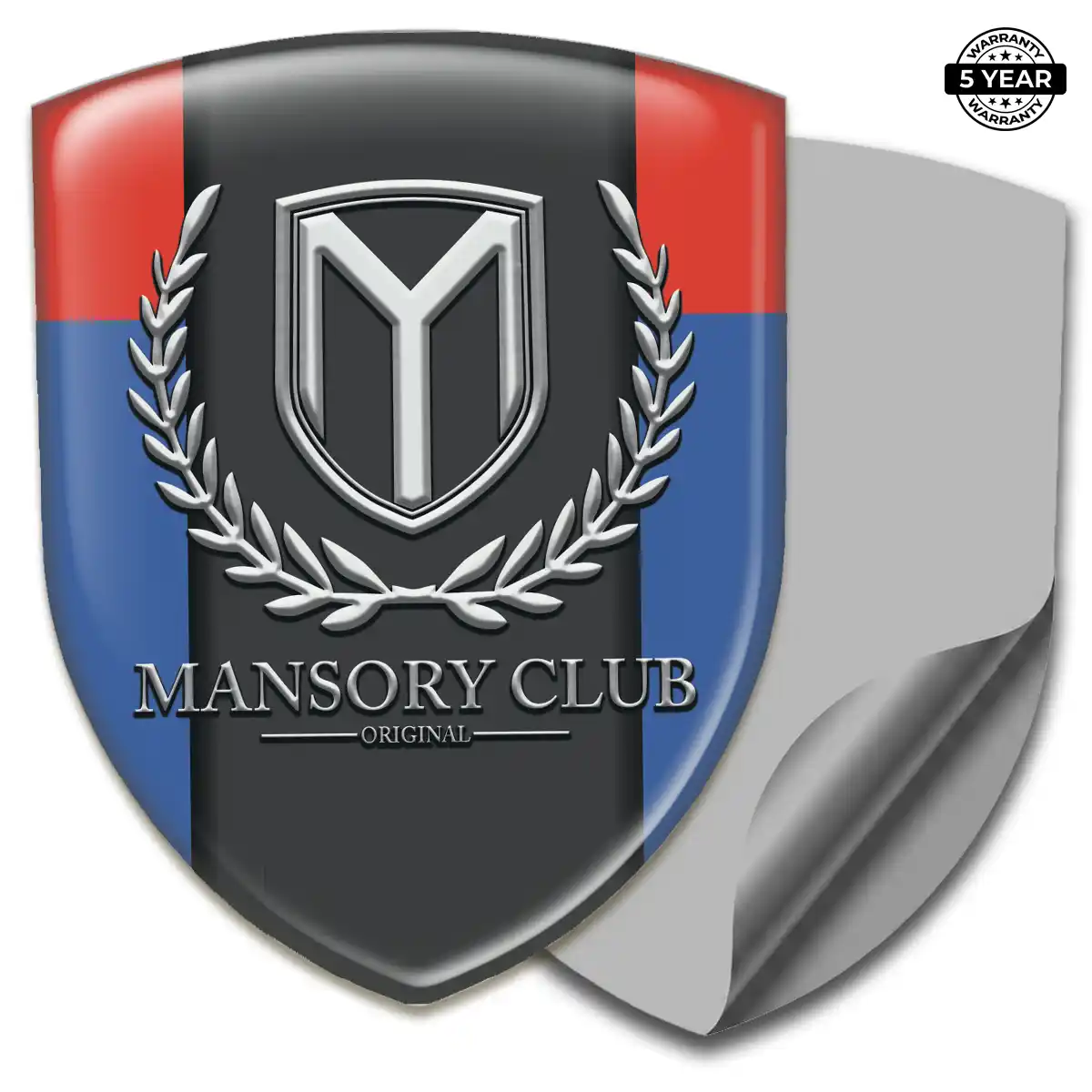 Mansory Automotive Emblem Sticker Opulent Line