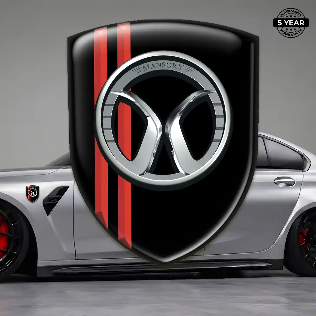 Mansory Automotive Emblem Sticker Prime Quality