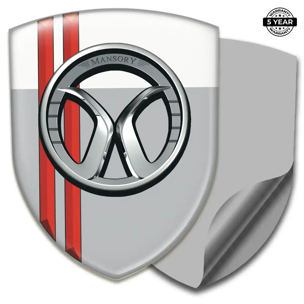 Mansory Automotive Emblem Sticker Resin Elite