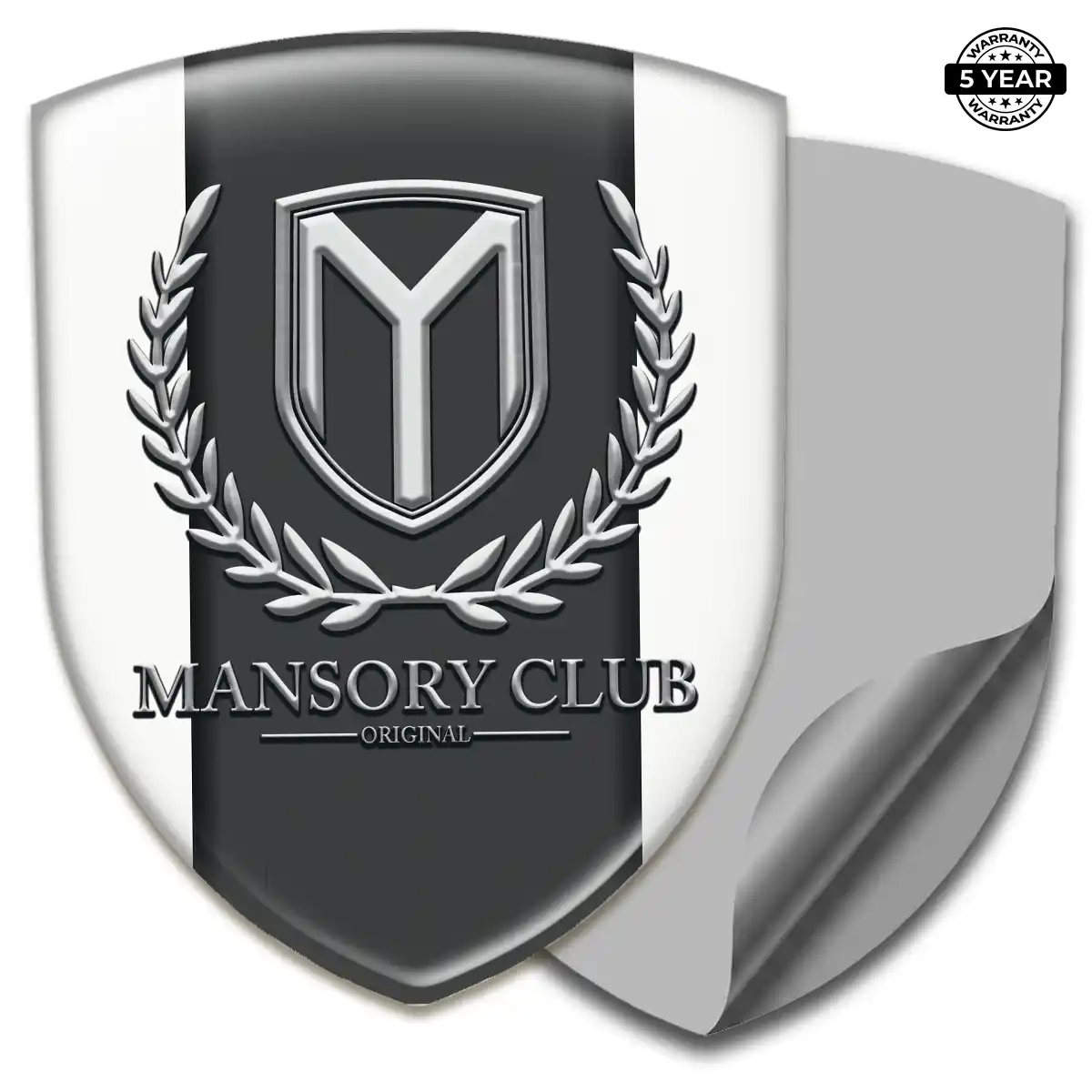 Mansory Automotive Emblem Sticker Superior Craft