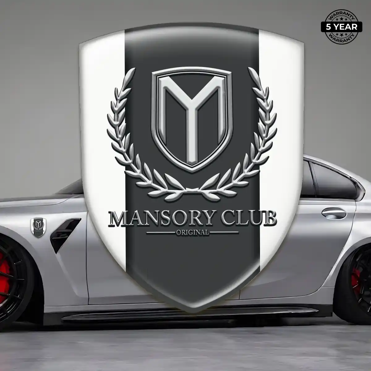 Mansory Automotive Emblem Sticker Superior Craft