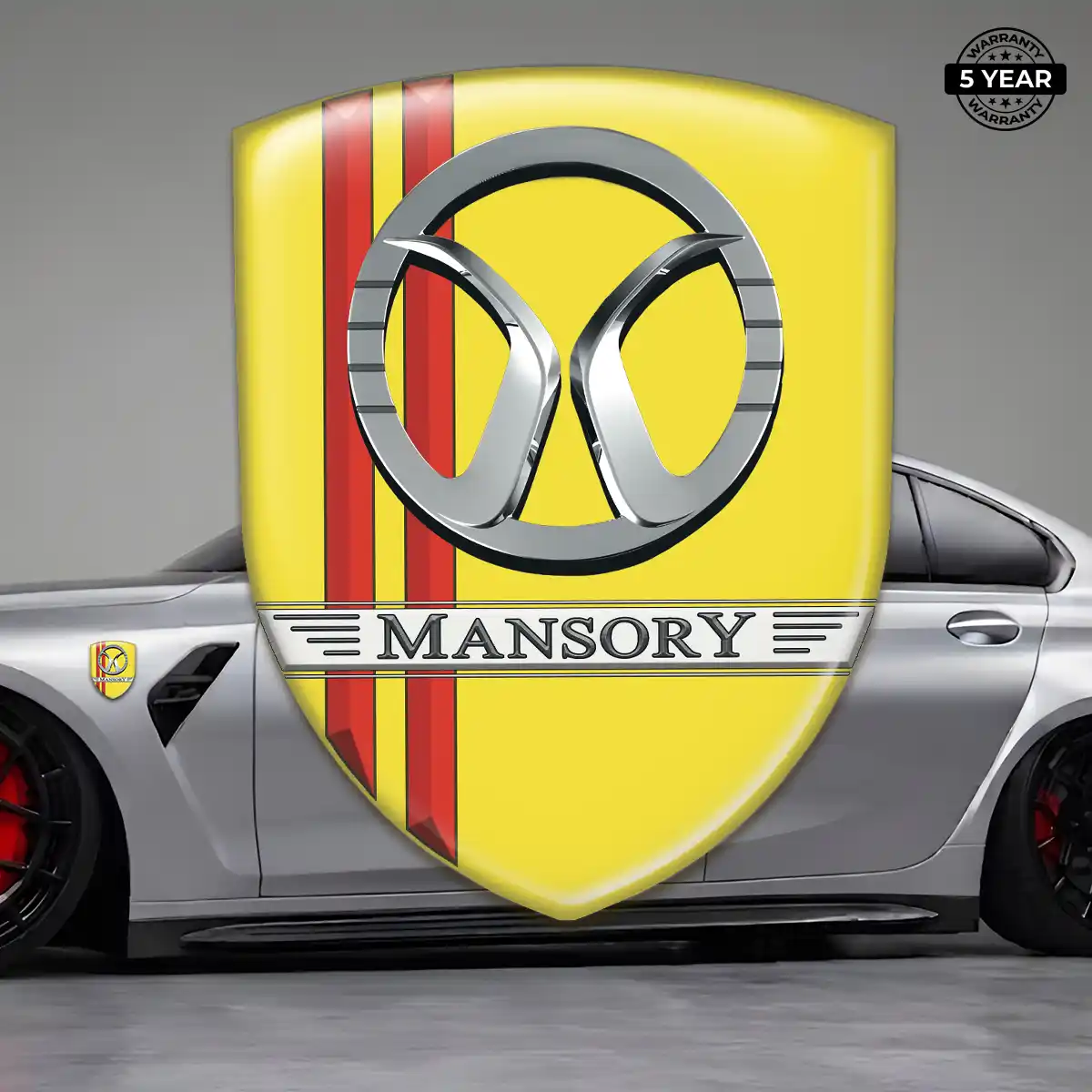 Mansory Automotive Logo Sticker Deluxe Edition