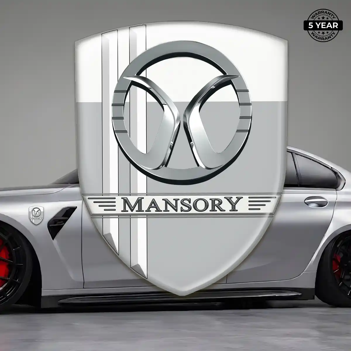 Mansory Automotive Logo Sticker Noble Edition
