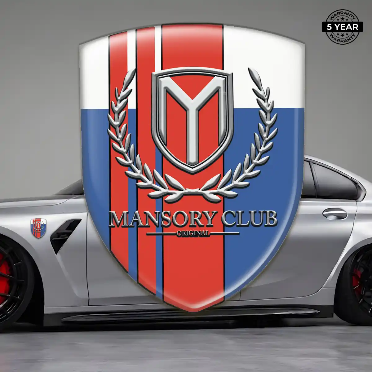 Mansory Automotive Logo Sticker Opulent Line