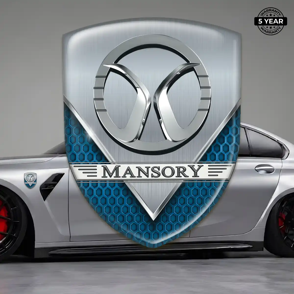 Mansory Automotive Logo Sticker Prestige Line