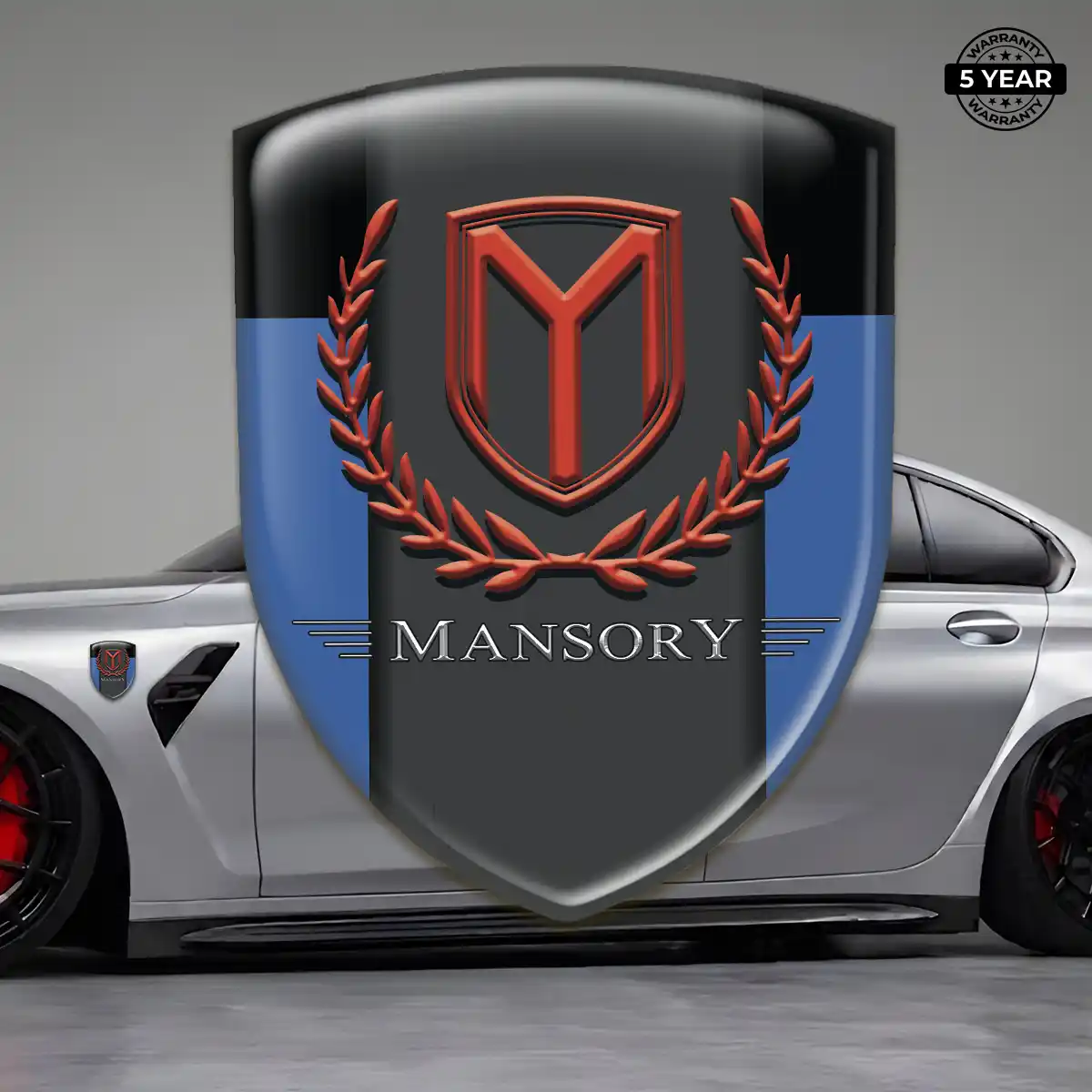 Mansory Automotive Logo Sticker Prime Quality