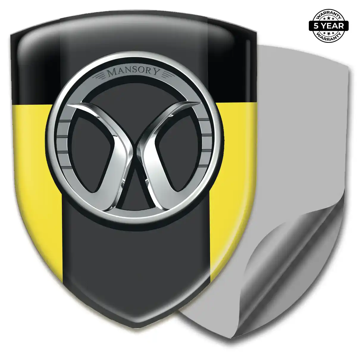 Mansory Automotive Logo Sticker Signature Grade