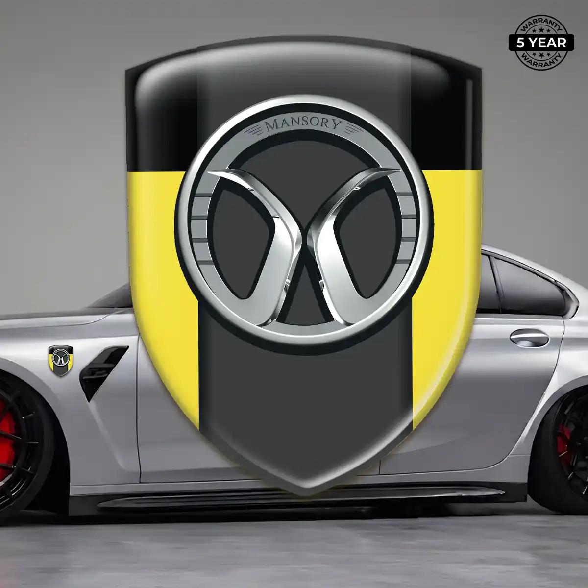 Mansory Automotive Logo Sticker Signature Grade