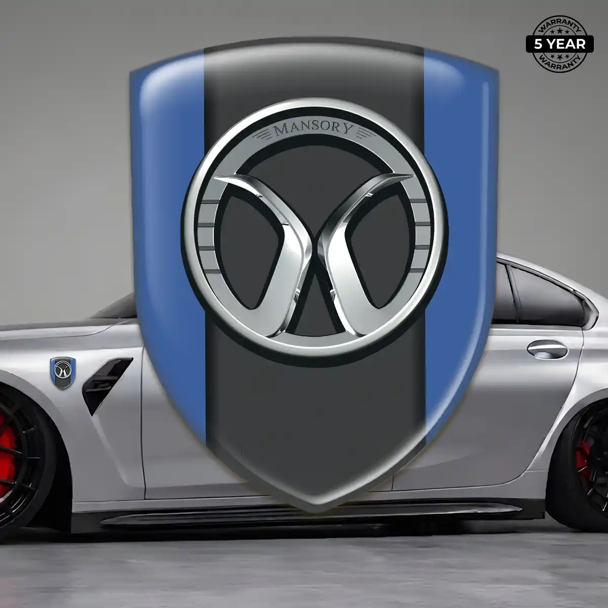 Mansory Automotive Logo Sticker Superior Craft