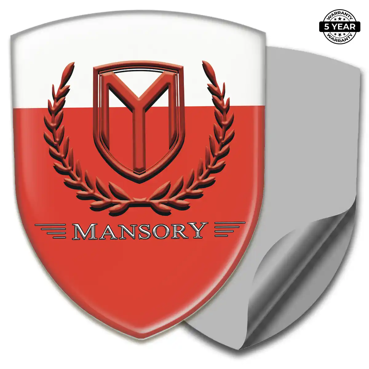 Mansory Automotive Resin Decal Deluxe Edition