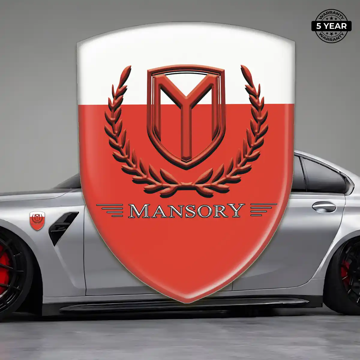Mansory Automotive Resin Decal Deluxe Edition