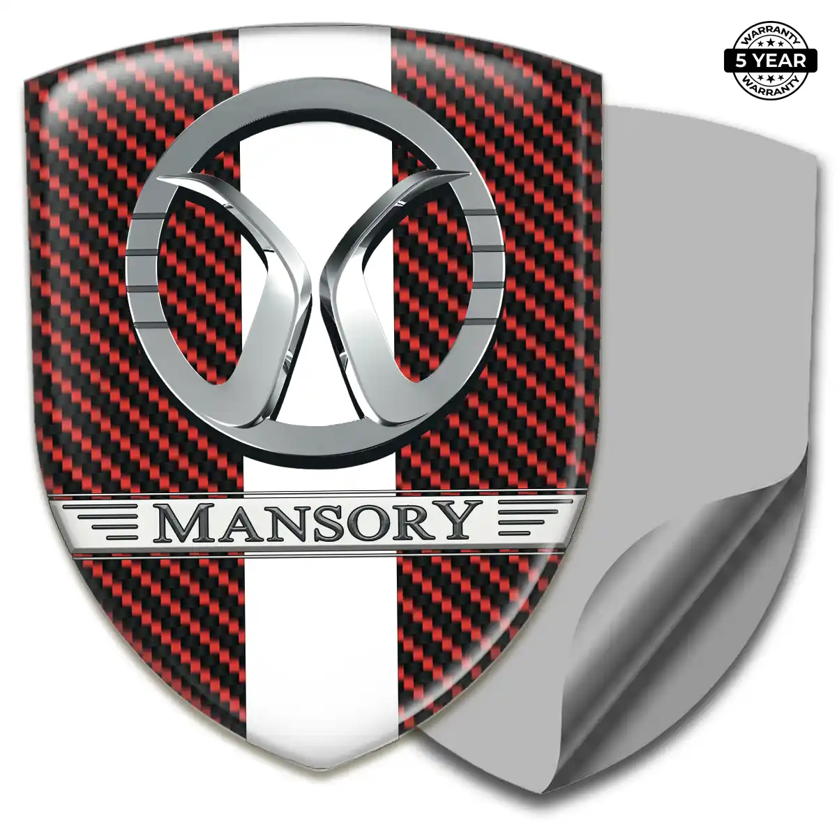 Mansory Automotive Resin Decal Opulent Line