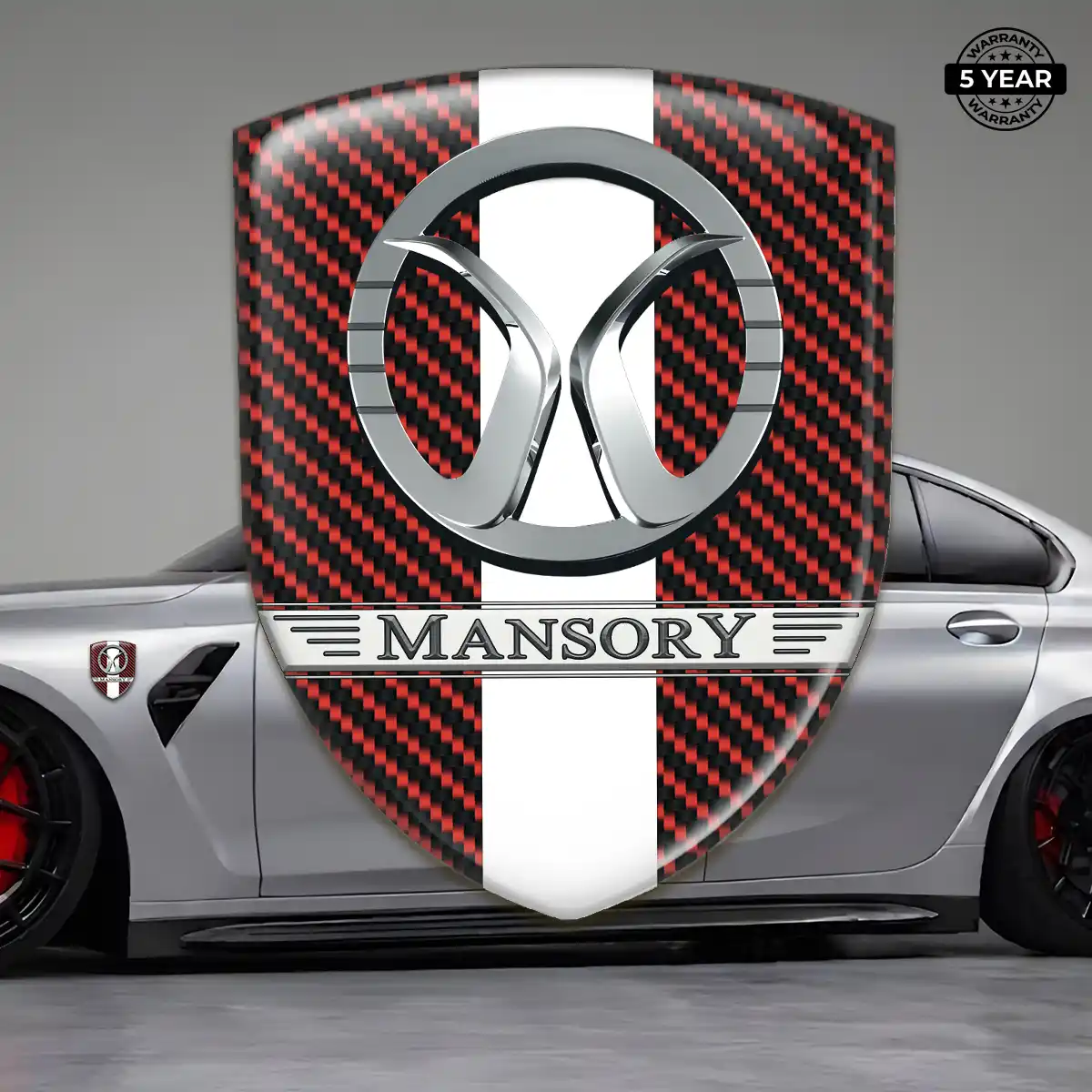 Mansory Automotive Resin Decal Opulent Line