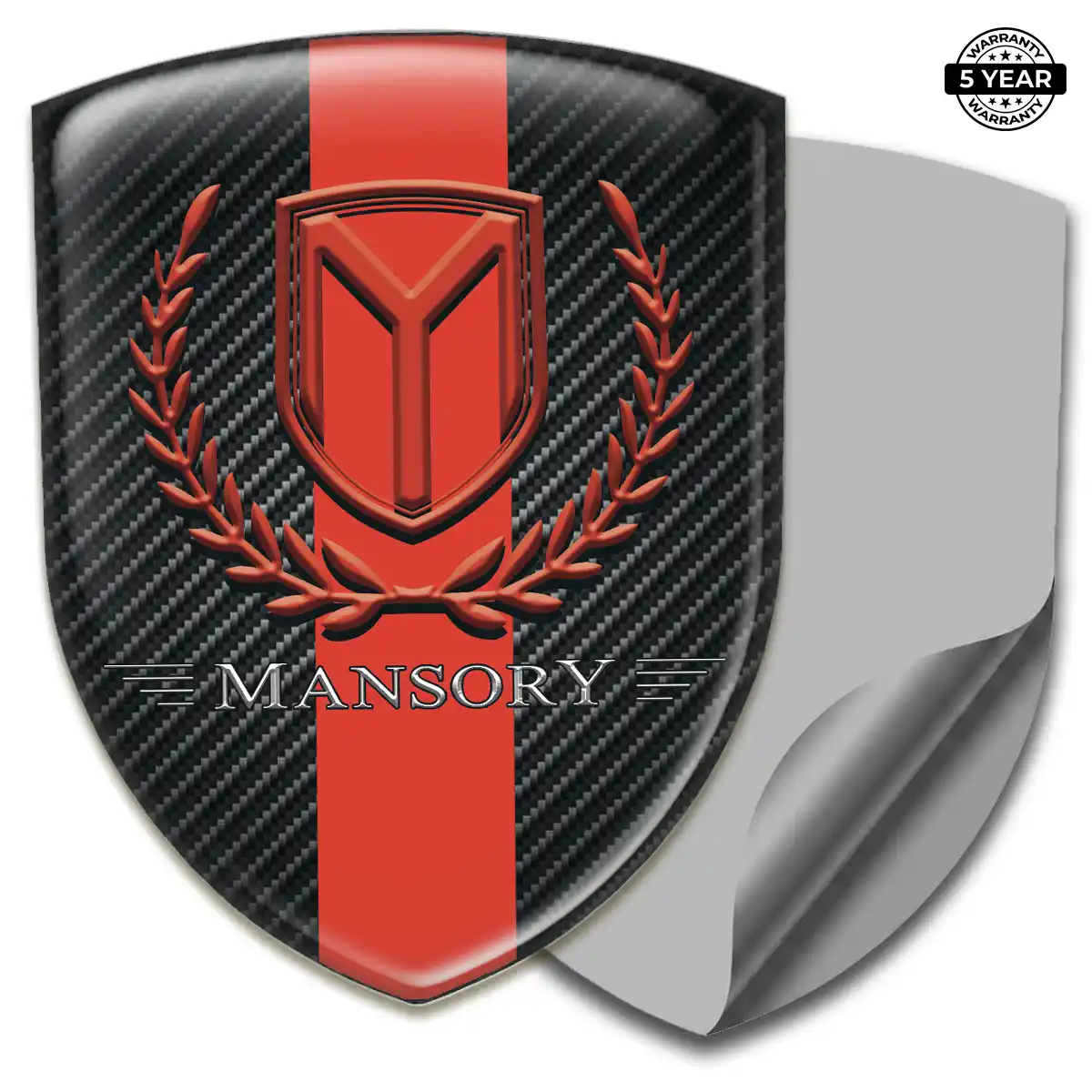 Mansory Automotive Resin Decal Prestige Line