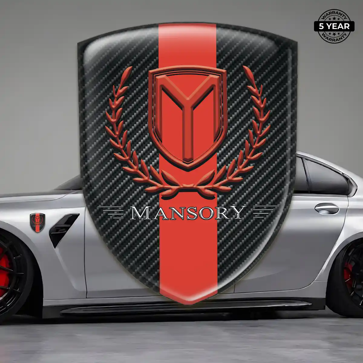 Mansory Automotive Resin Decal Prestige Line