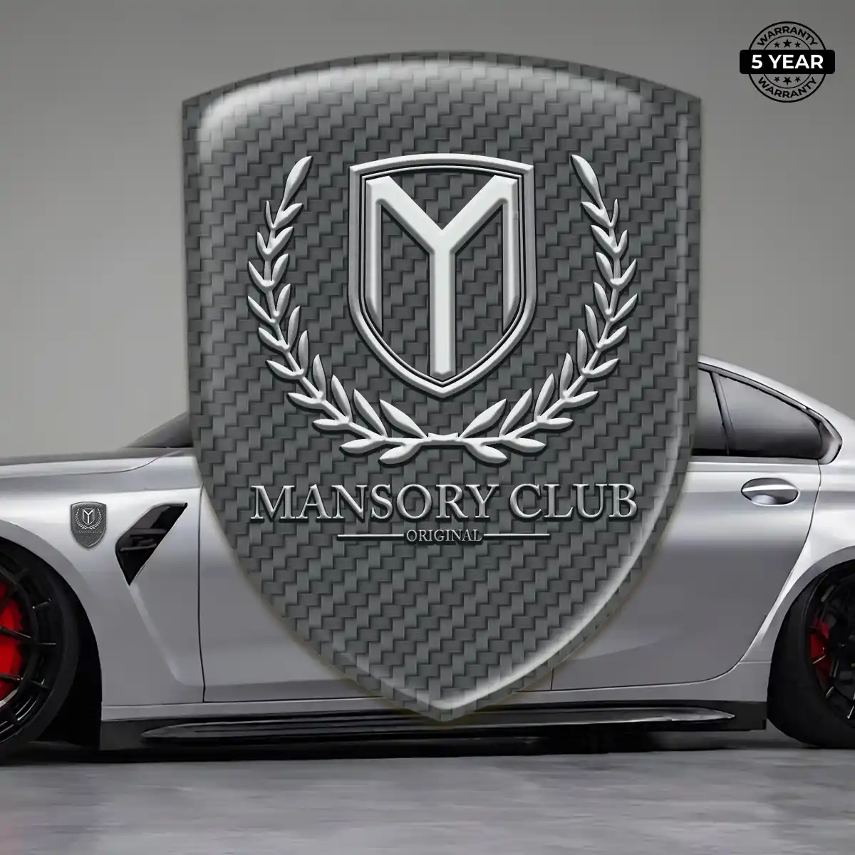 Mansory Automotive Resin Decal Refined Design
