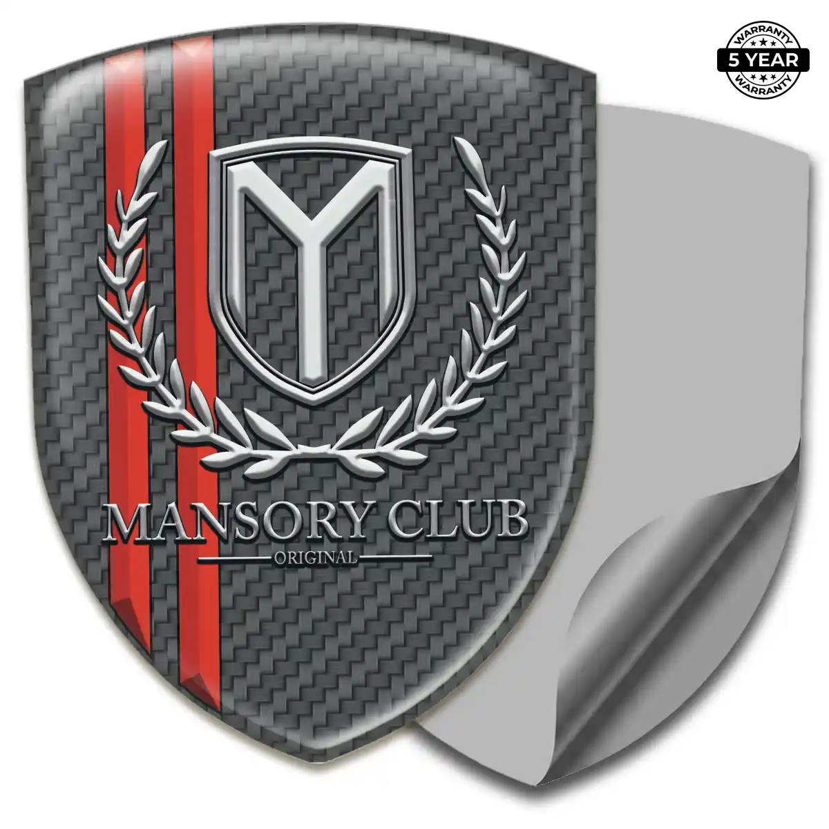 Mansory Automotive Resin Decal Resin Elite