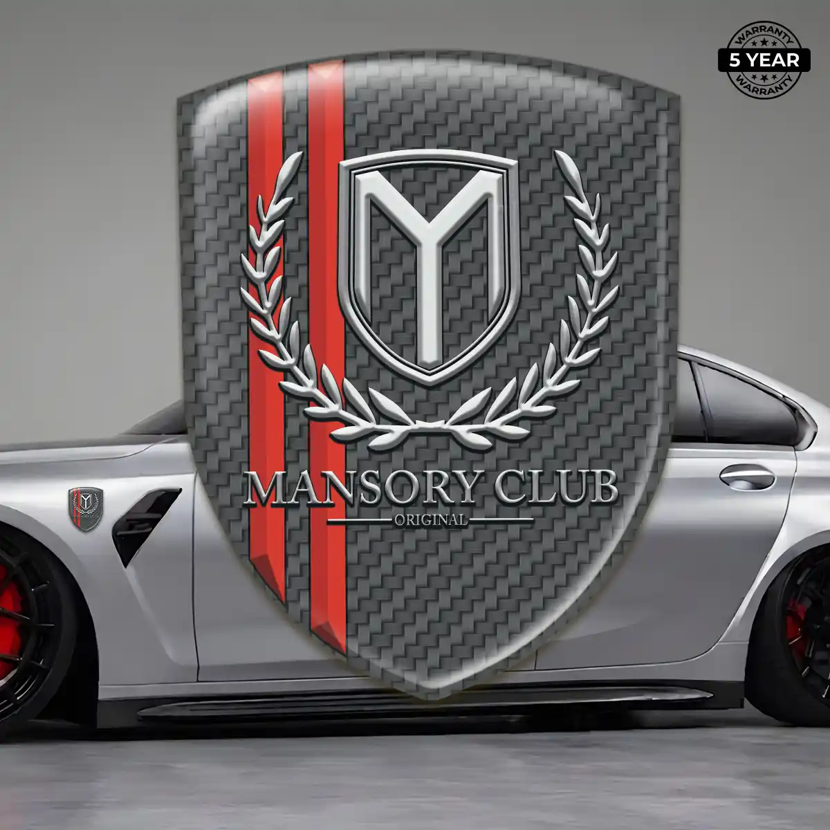 Mansory Automotive Resin Decal Resin Elite