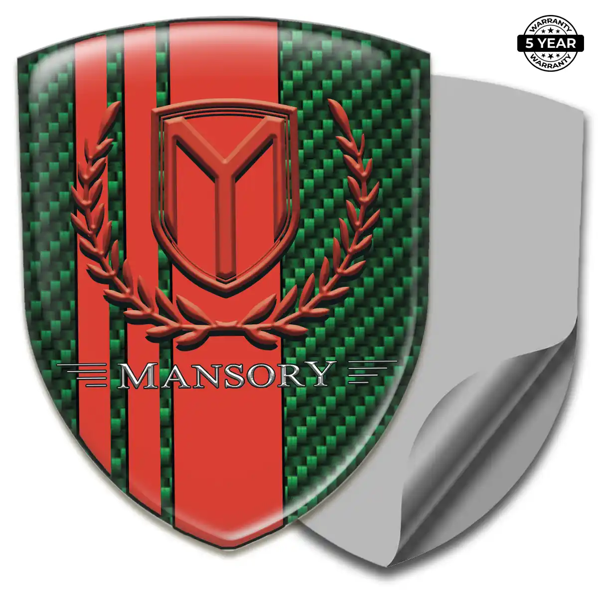 Mansory Automotive Resin Decal Resin Luxe
