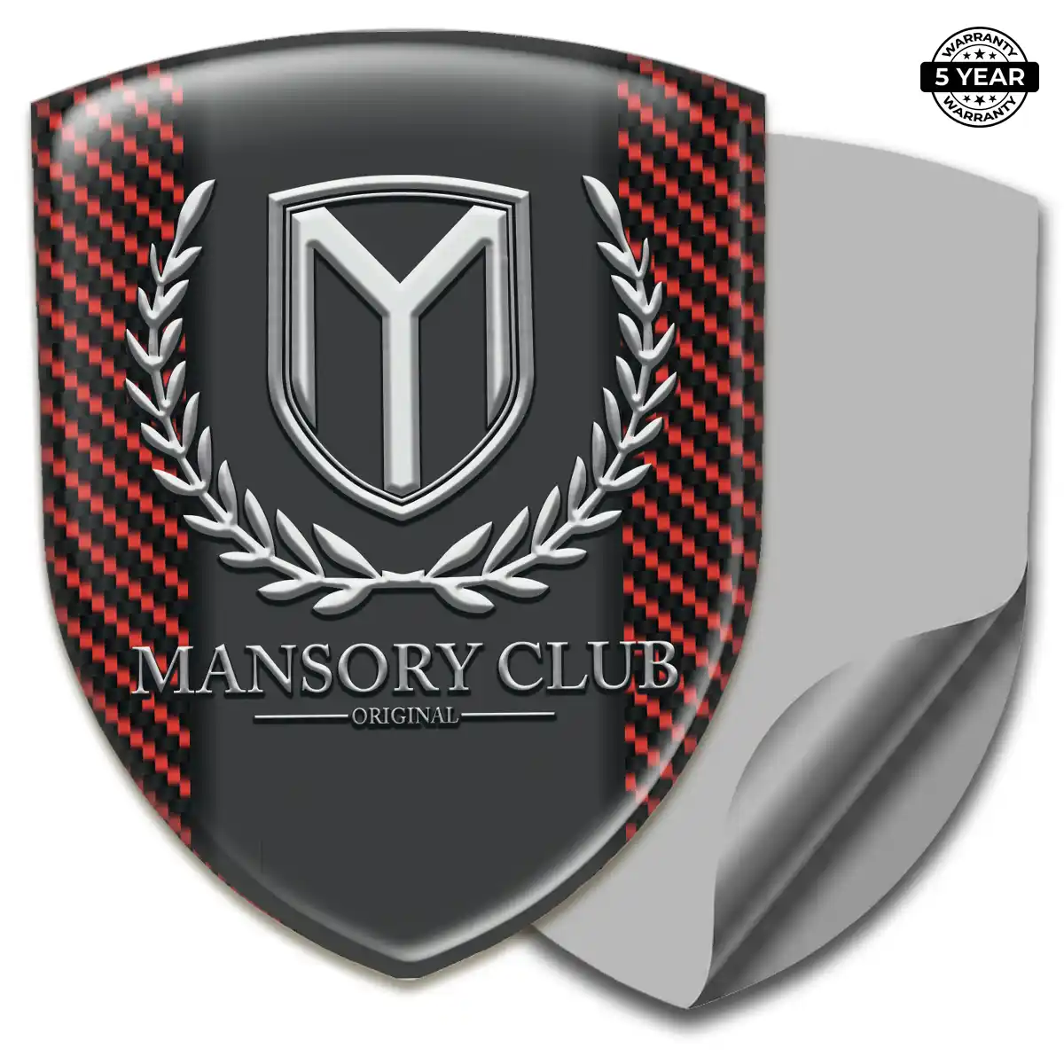 Mansory Automotive Resin Decal Signature Grade