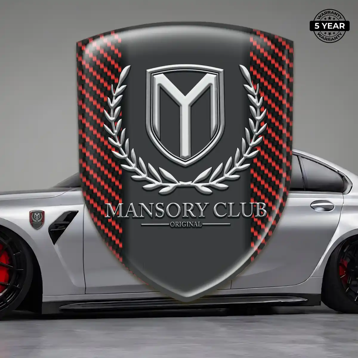 Mansory Automotive Resin Decal Signature Grade
