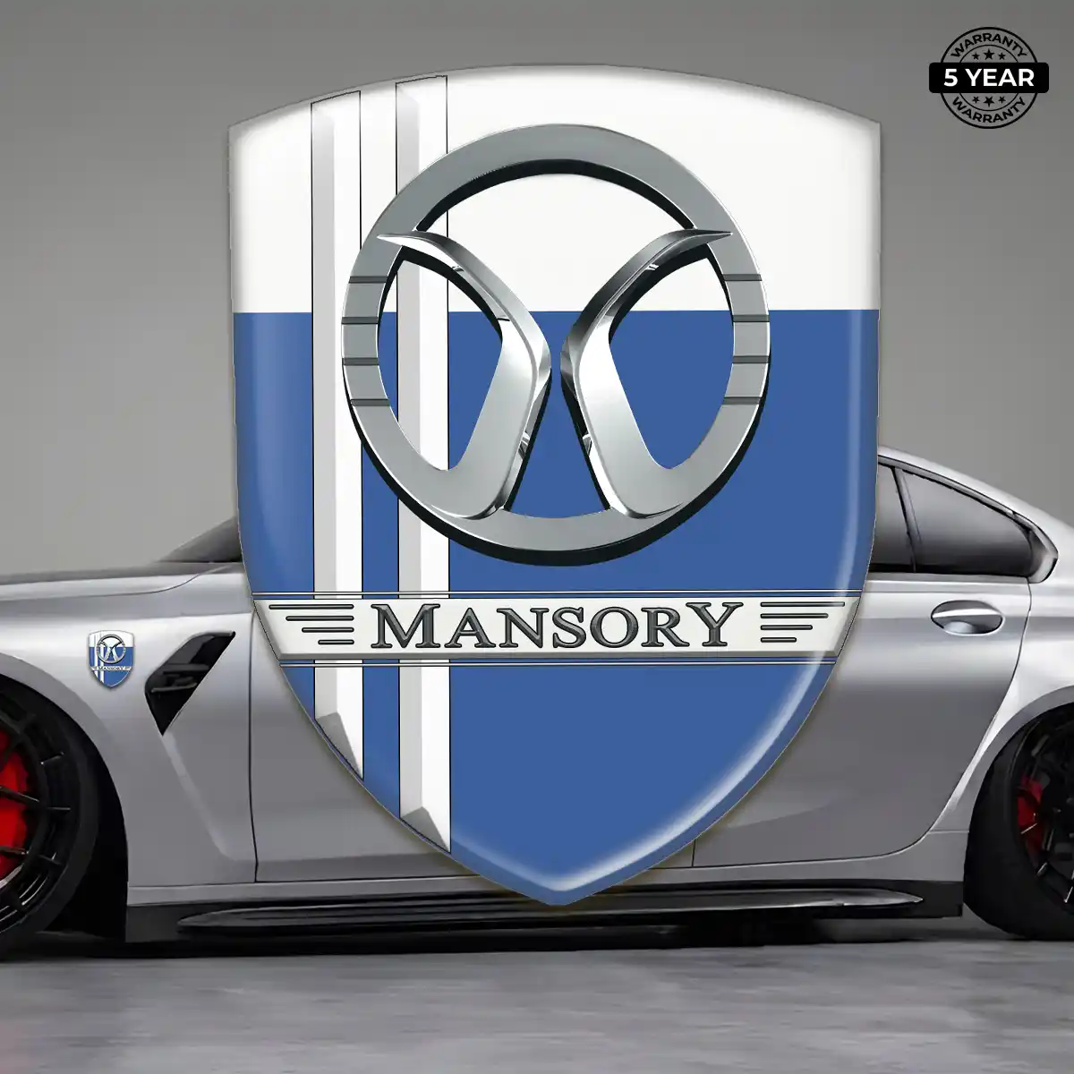 Mansory Automotive Resin Decal Sleek Style