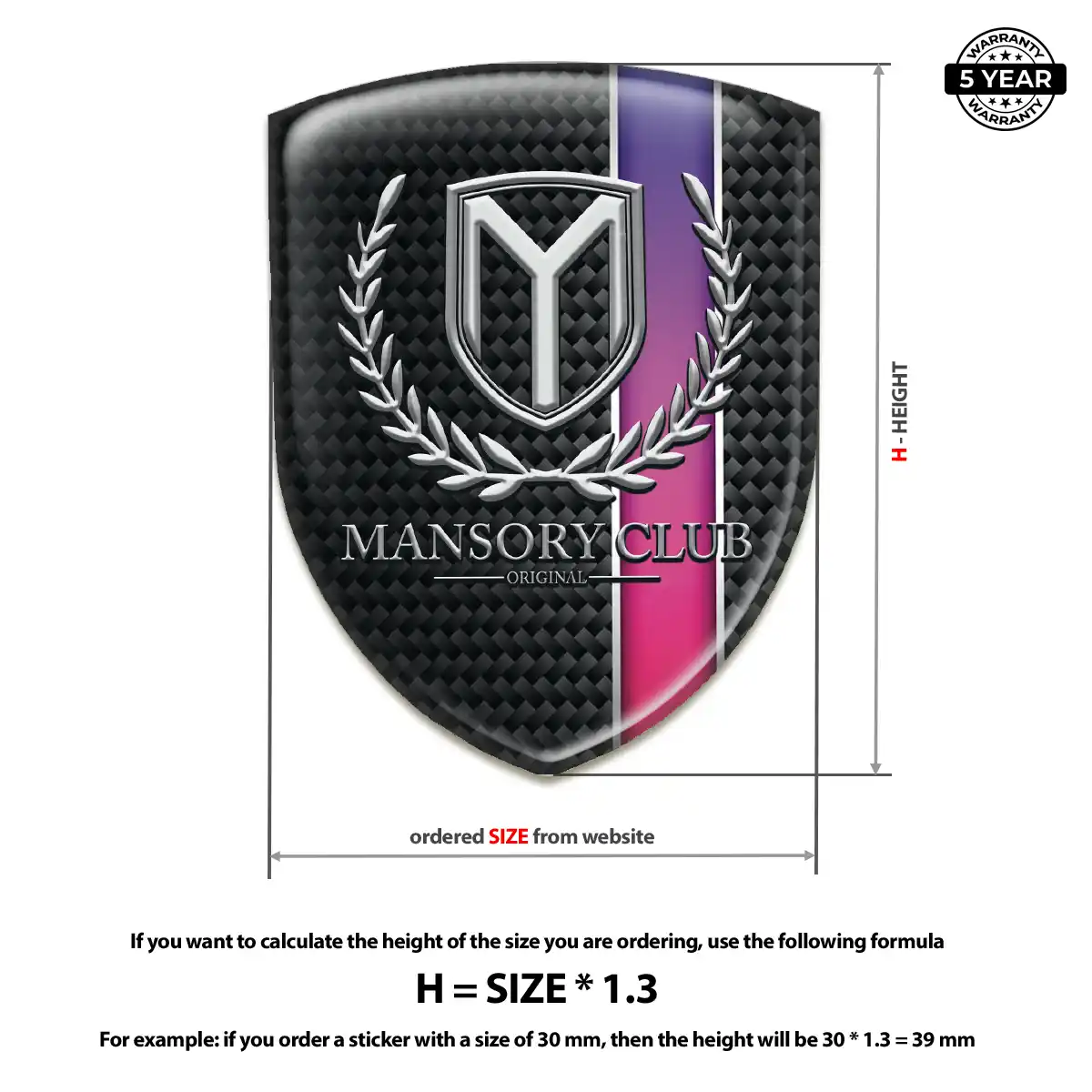 Mansory Badge Deluxe Edition