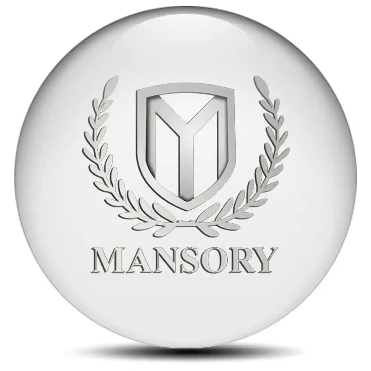Mansory Badge Emblems Center Cap Self-Adhesive Sleek Style