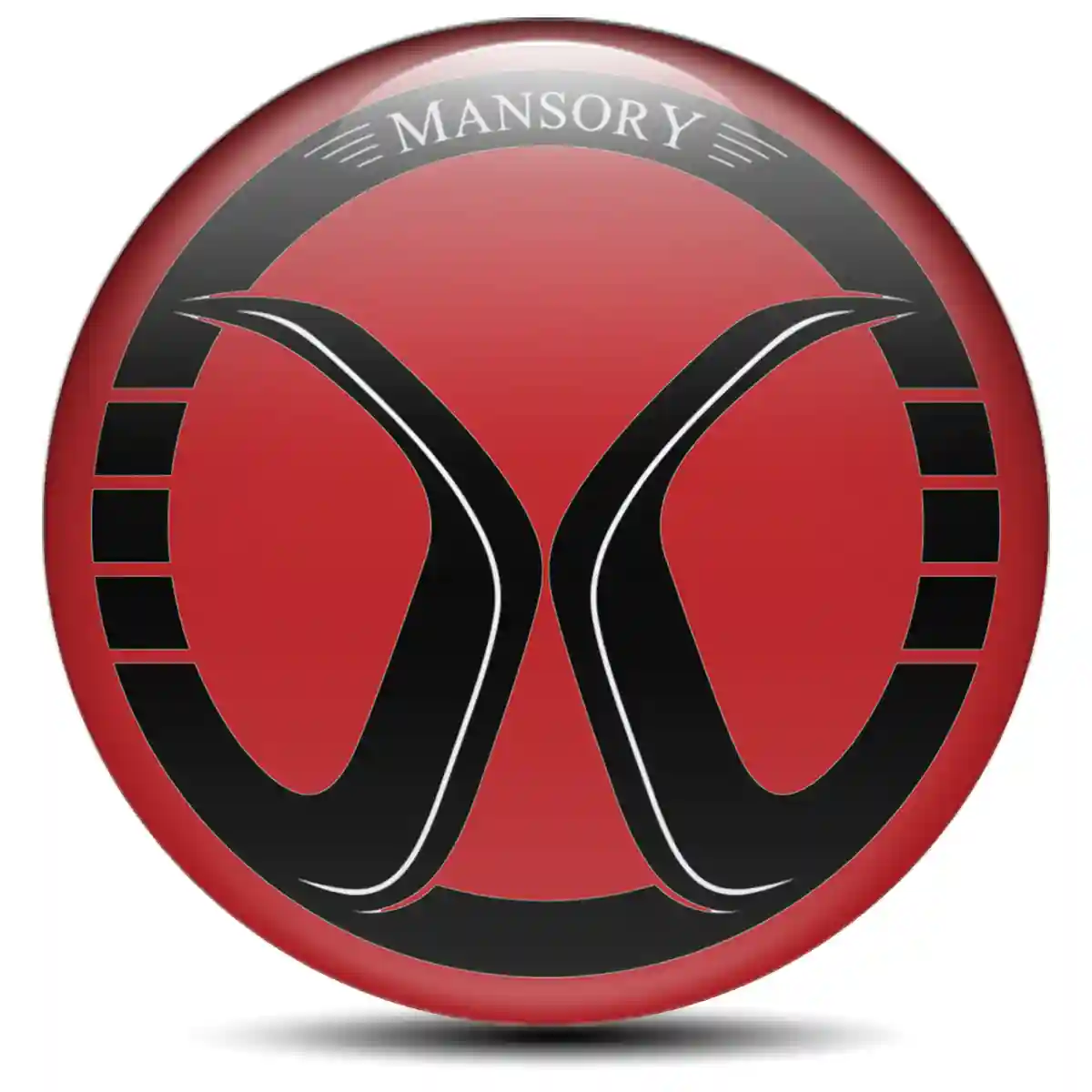 Mansory Badge Emblems Center Cap Sleek Style