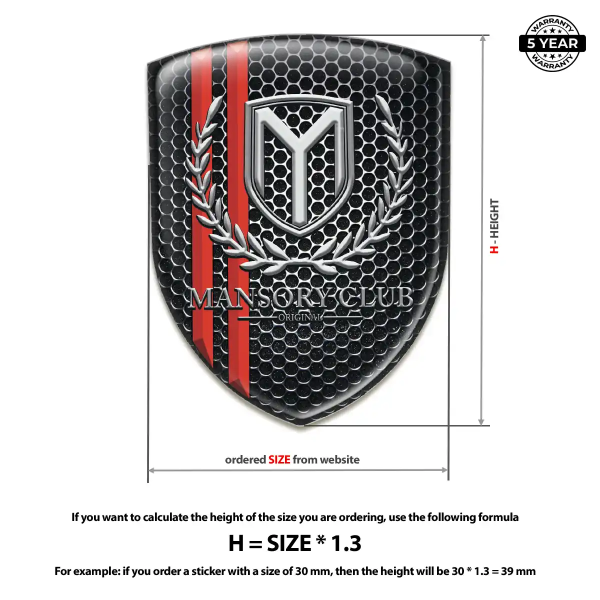 Mansory Badge Noble Edition