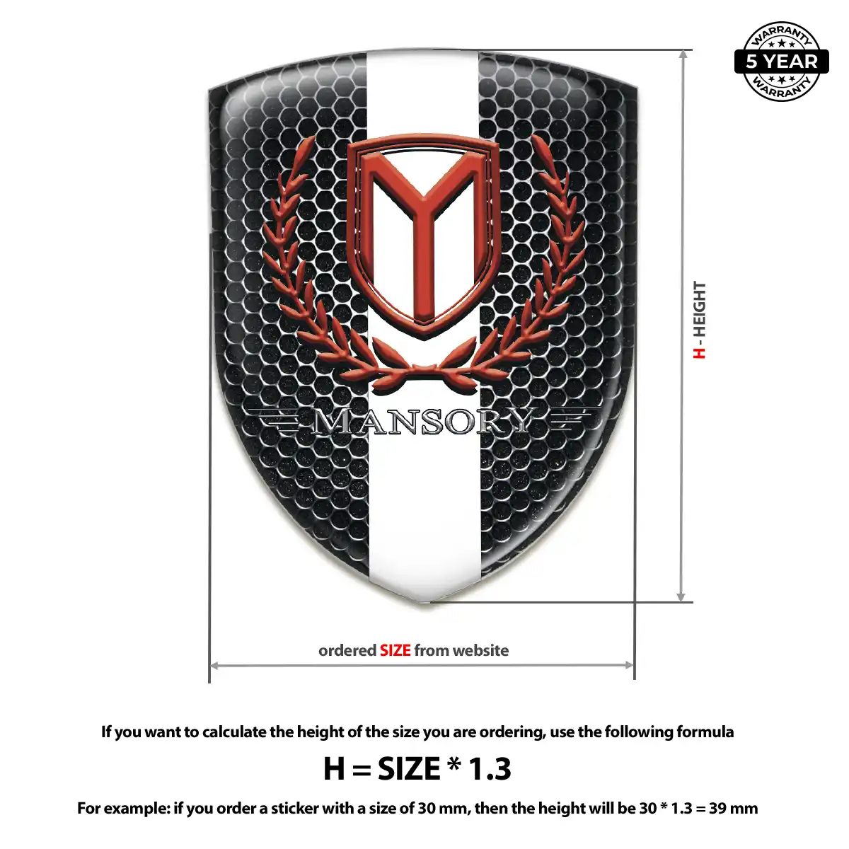 Mansory Badge Opulent Line