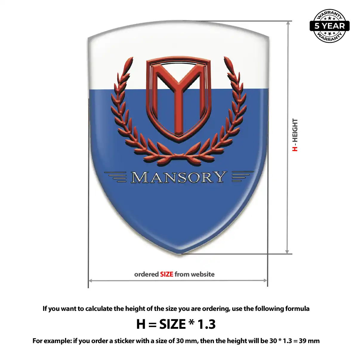 Mansory Badge Refined Design