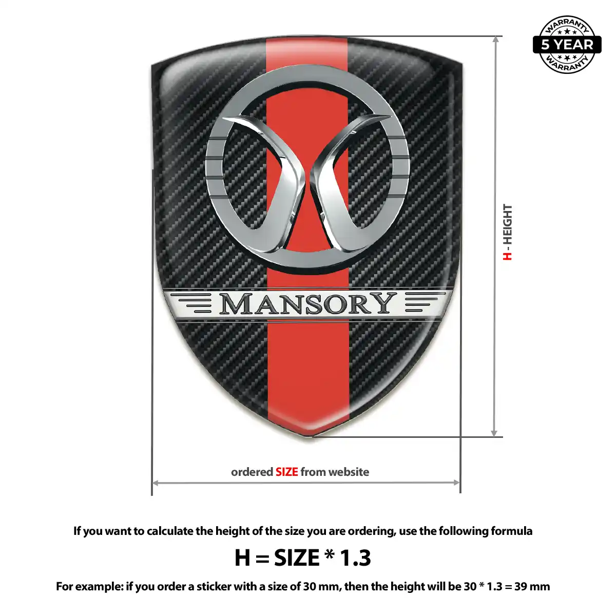 Mansory Badge Signature Grade