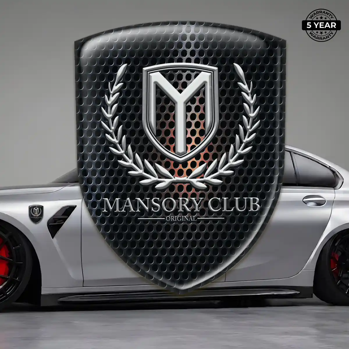 Mansory Car Badge Sticker Deluxe Edition