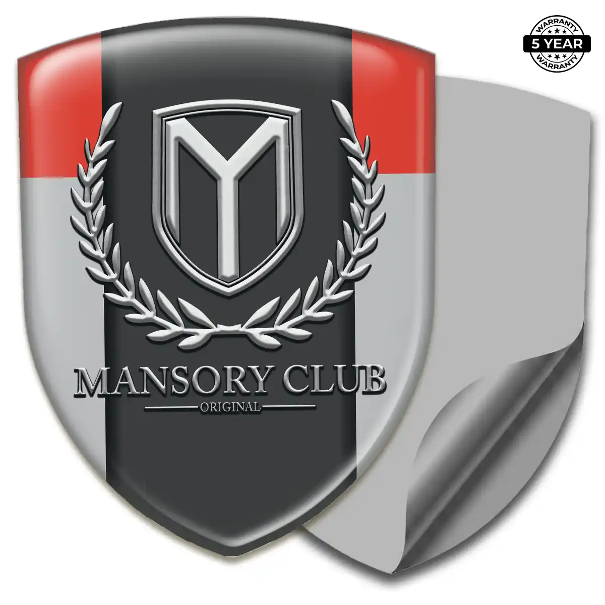 Mansory Car Badge Sticker Elite Edition