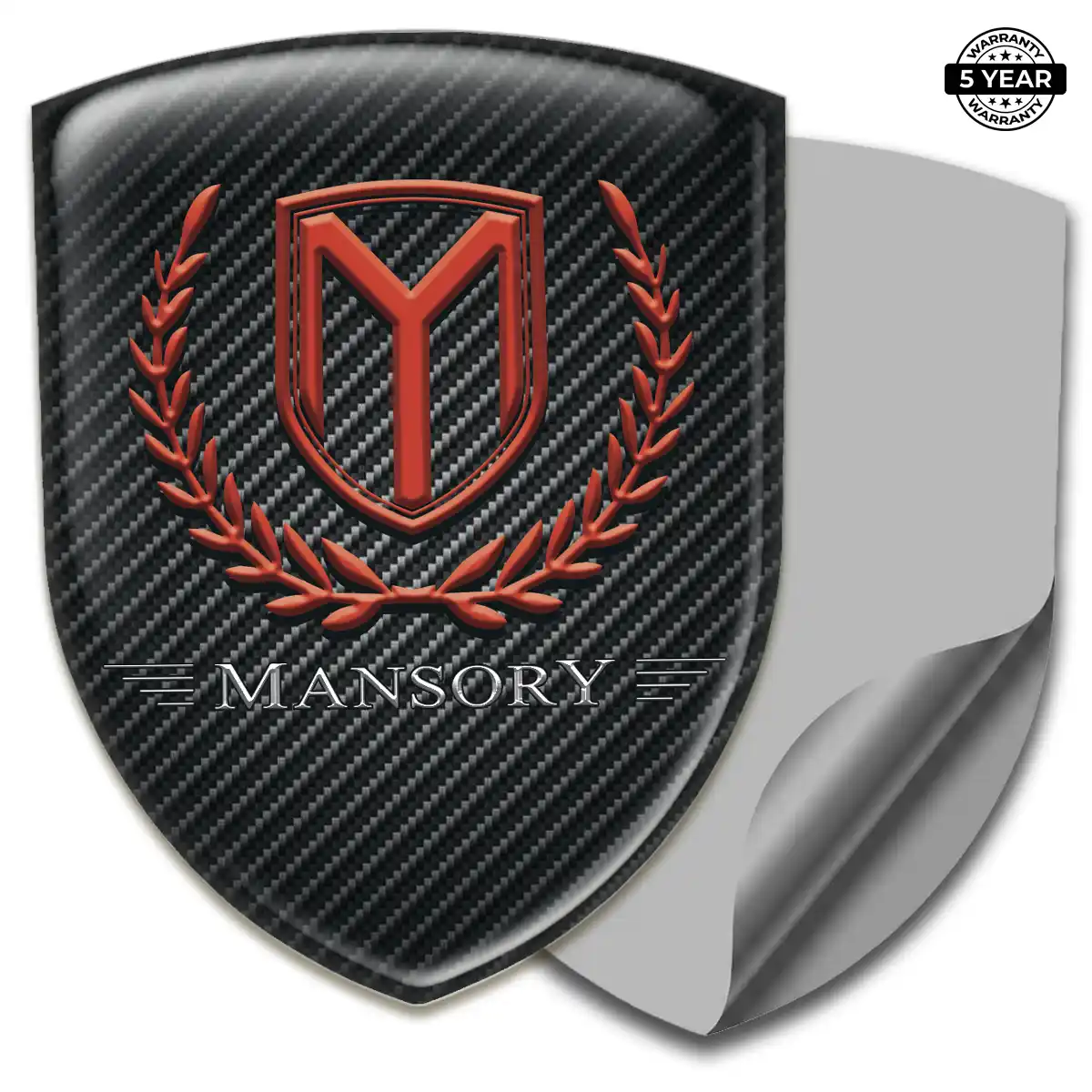 Mansory Car Badge Sticker Exclusive Series