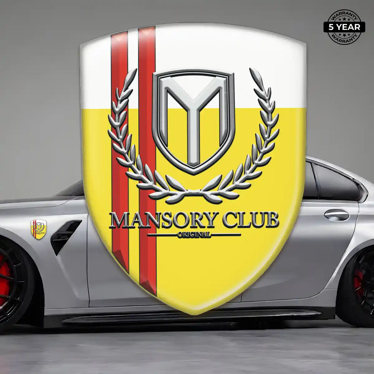 Mansory Car Badge Sticker Noble Edition