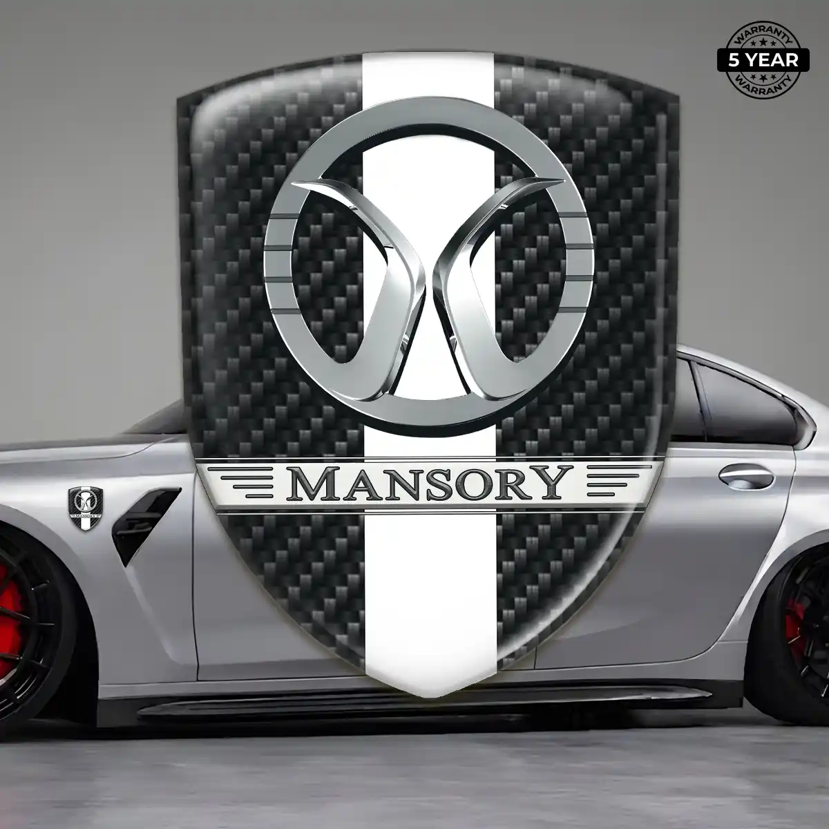 Mansory Car Badge Sticker Opulent Line