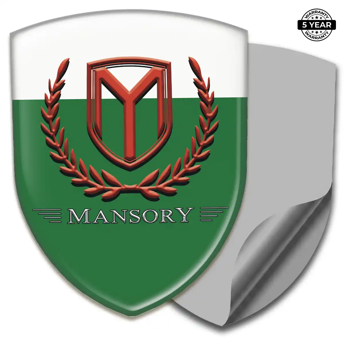 Mansory Car Badge Sticker Premium Dome