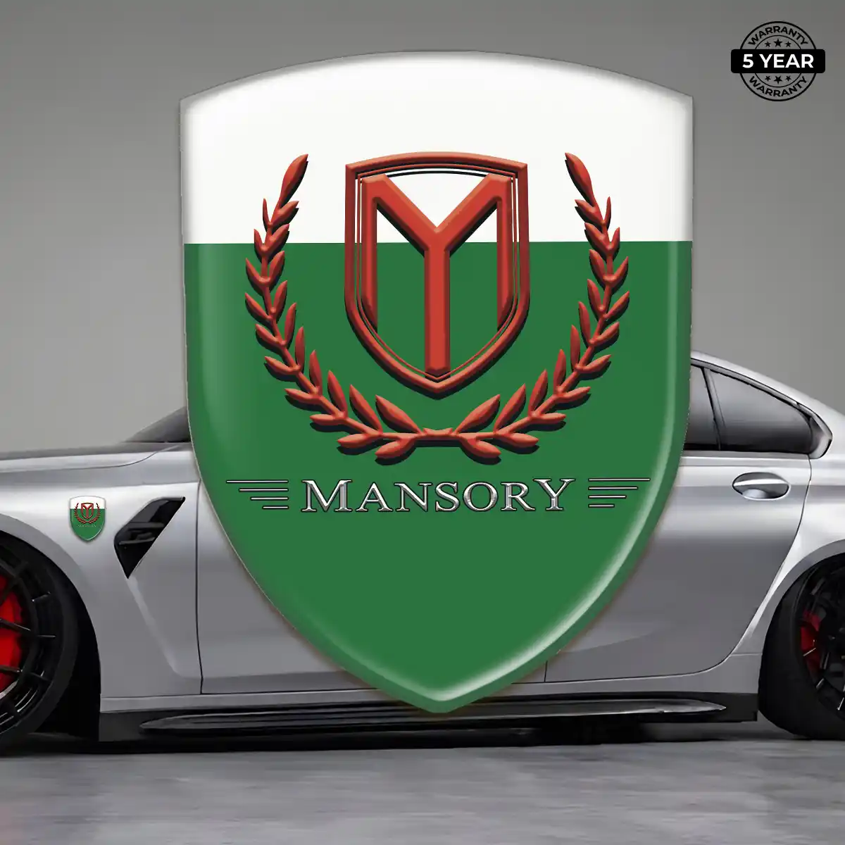Mansory Car Badge Sticker Premium Dome
